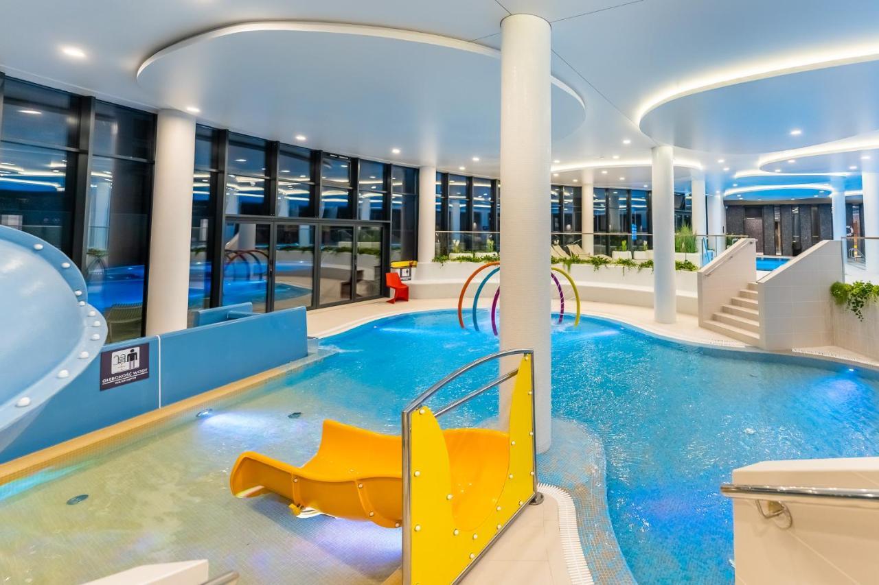 Wave, Polanki Aqua W Kolobrzegu, Free Garage, Swimming Pool, Sauna And Other! Leilighet Eksteriør bilde