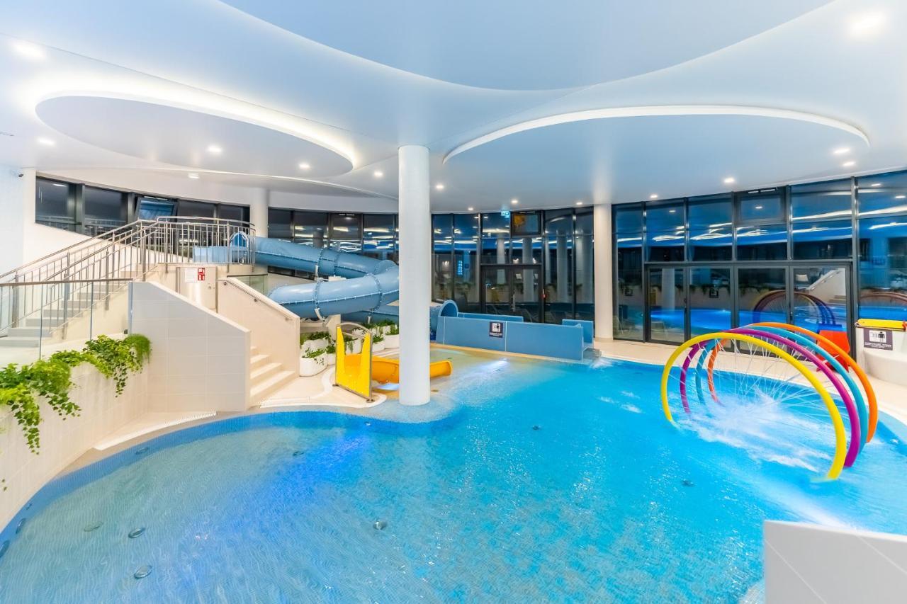 Wave, Polanki Aqua W Kolobrzegu, Free Garage, Swimming Pool, Sauna And Other! Leilighet Eksteriør bilde